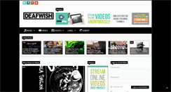 Desktop Screenshot of deafwish.com